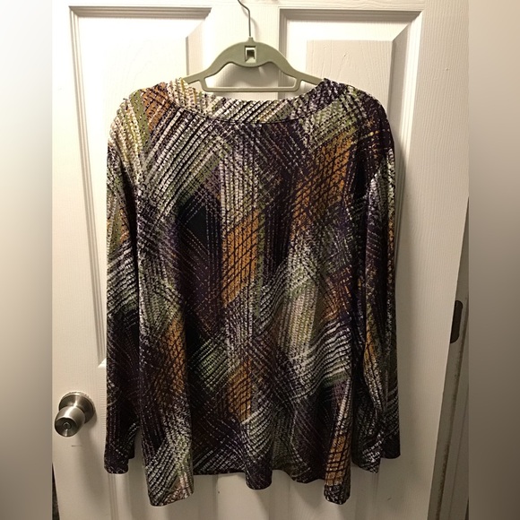 Dana Buchman Blouse 2X - Picture 2 of 6